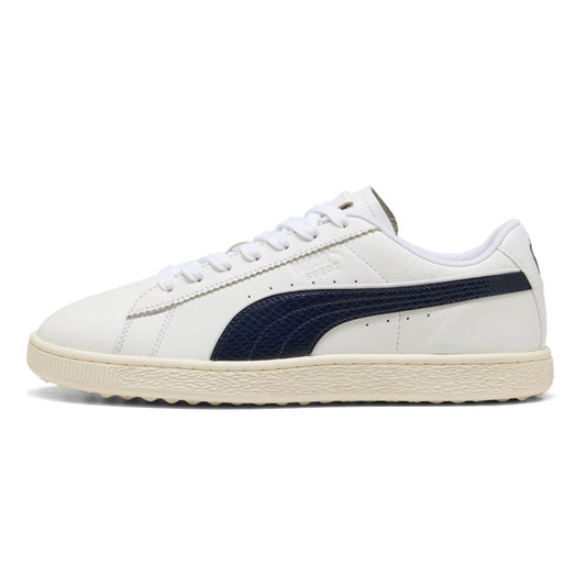 PUMA Golf Suede G 2026 - White/Deep Navy / Warm White