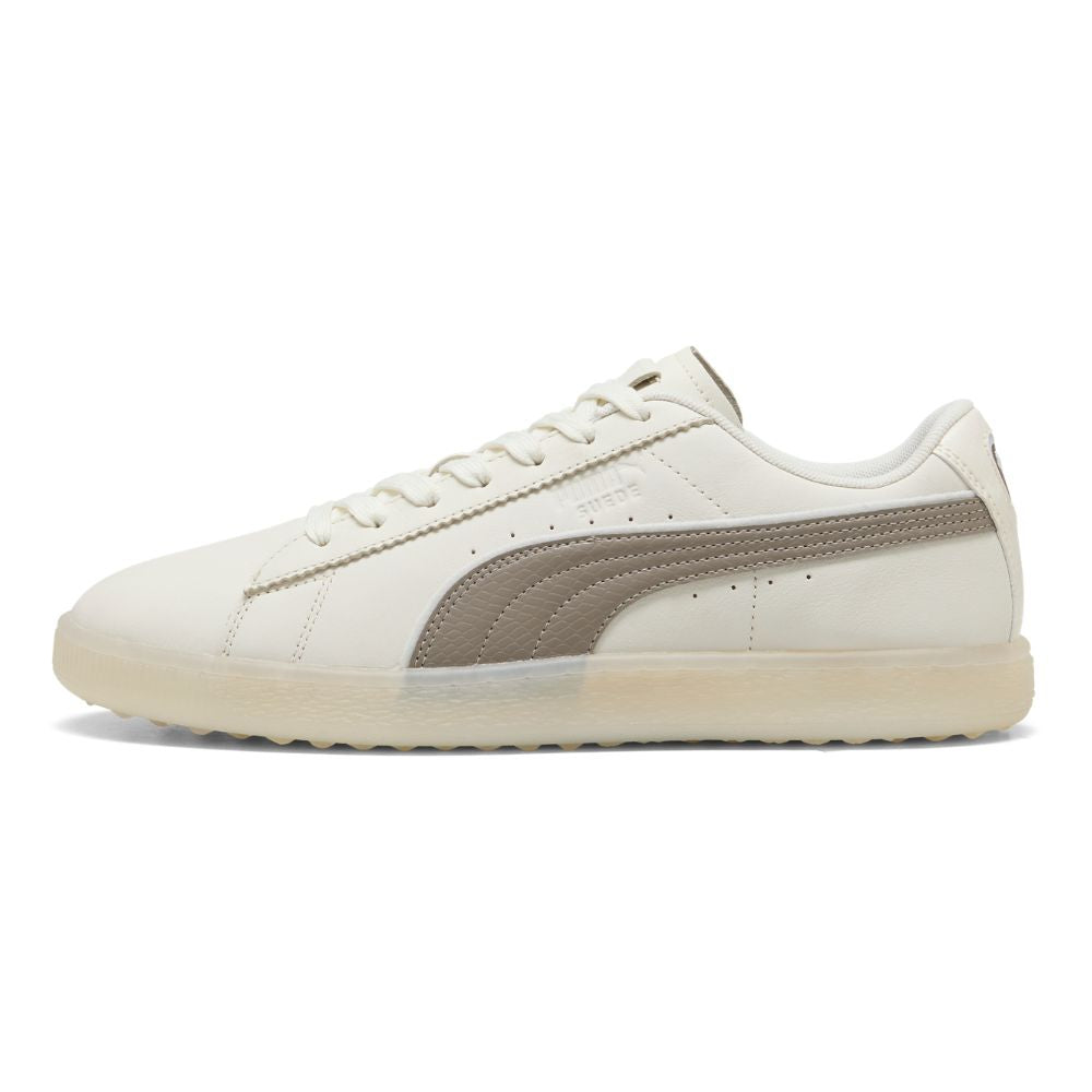 PUMA Golf Suede G 2026 - Warm White / Mouse Grey