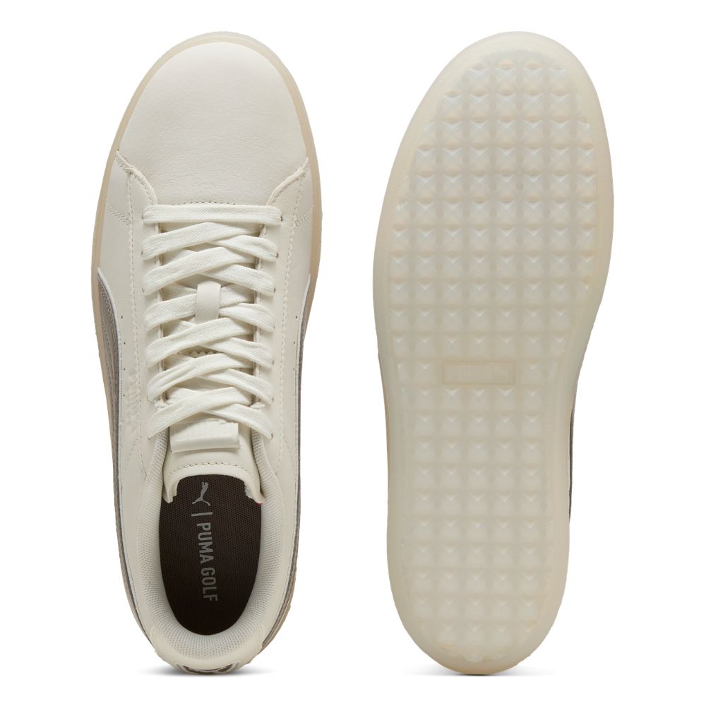 PUMA Golf Suede G 2026 - Warm White / Mouse Grey