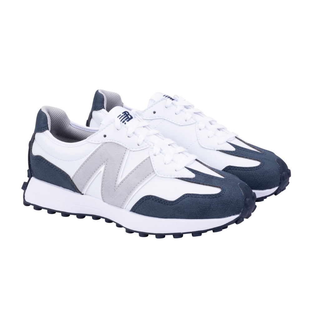 New Balance 327 SL Ladies Spikeless Golf Shoes 2025 - White / Navy   