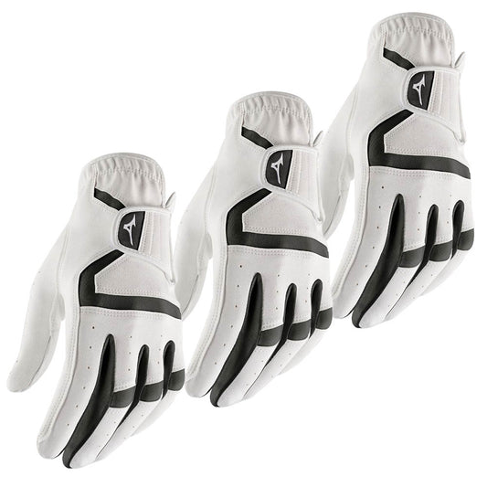 Mizuno MX All Weather Golf Glove - 3 For 2 Offer White S Left Hand (Right Hand Golfer)