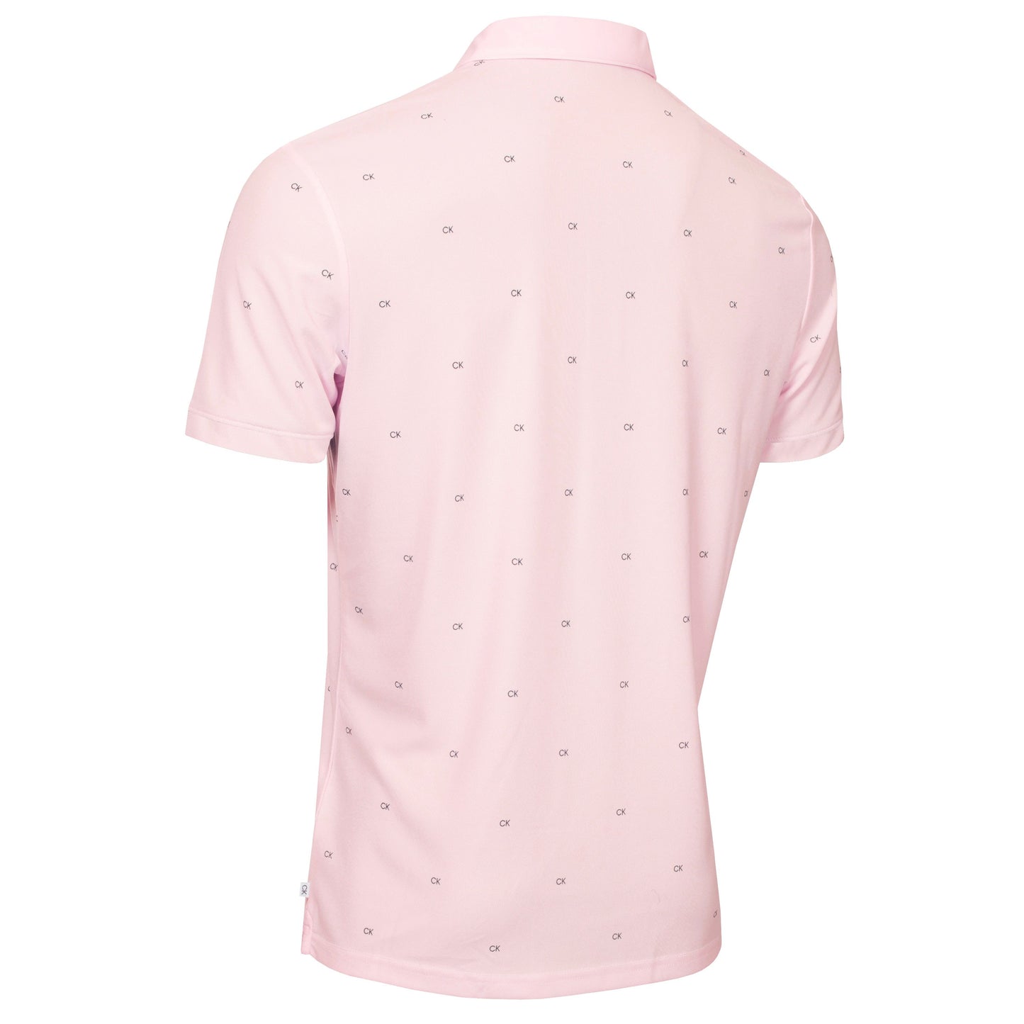 Calvin Klein Golf Monogram Polo Shirt CKMS24882 Pink   