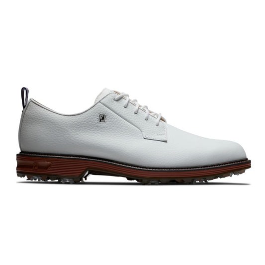 FootJoy Premier Series Field Mens Golf Shoes 53992 White / White / Brick 7 