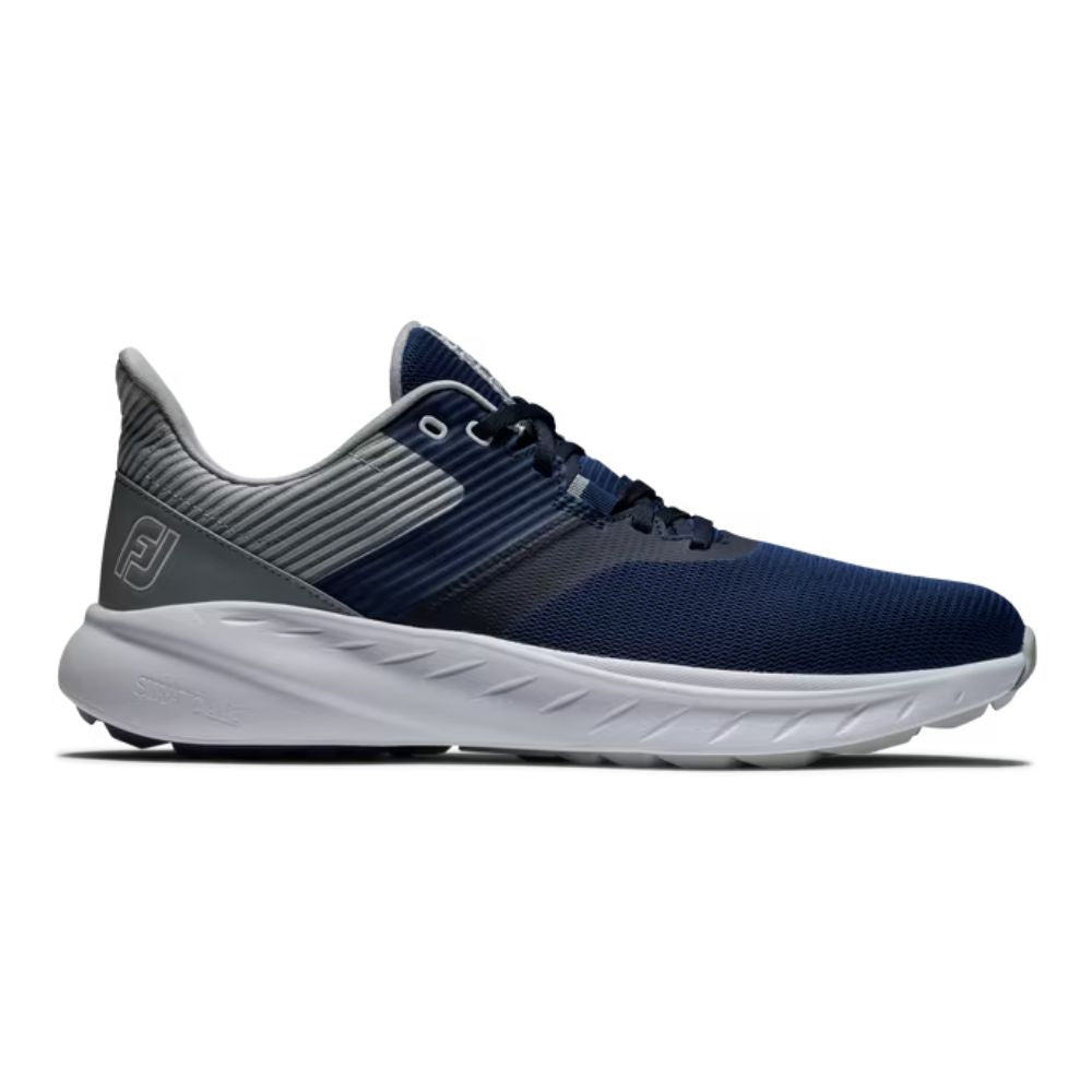 Footjoy Flex Mens Spikeless Golf Shoes 56285 Navy / Grey / White 56285M 7 