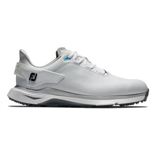 FootJoy Pro SLX Mens Spikeless Golf Shoes 56912K Wide White / White / Grey 56912M 9
