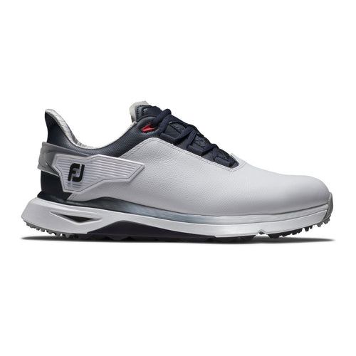 FootJoy Pro SLX Mens Spikeless Golf Shoes 56939 - White Navy Red White / Navy / Red 7