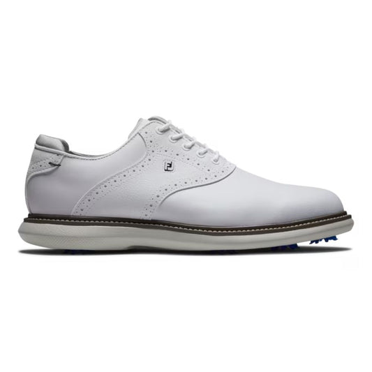 FootJoy Traditions Spiked Golf Shoes 57903 White 57903 7