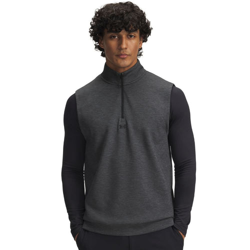 Under Armour Drive Midlayer Mens Golf Vest 2025 - 6006049-001 Black / Black 001 M