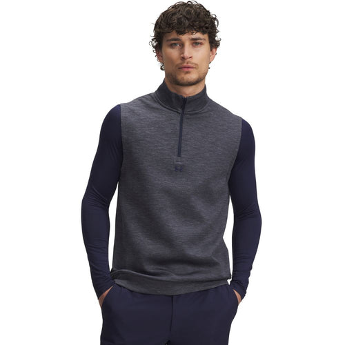 Under Armour Drive Midlayer Mens Golf Vest 2025 - 6006049-410 Midnight Navy / Midnight Navy 410 M