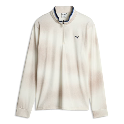 PUMA Coastal Claret 1/4 Zip Men's Golf Top 2026 - Birch Birch M