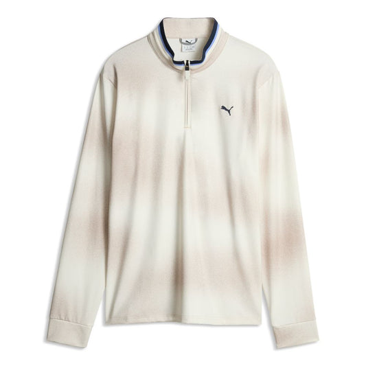 PUMA Coastal Claret 1/4 Zip Men's Golf Top 2026 - Birch Birch M