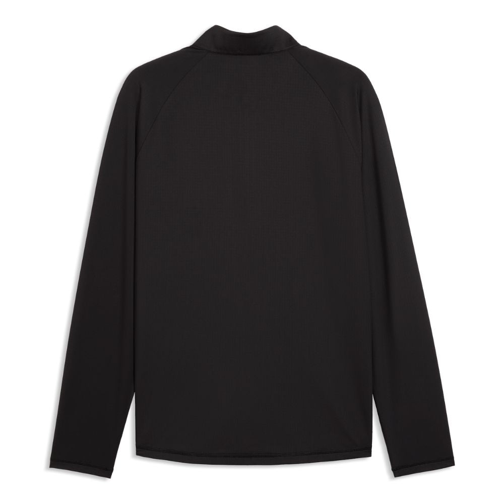 PUMA Pure Grid 1/4 Zip Men's Golf Top 2026 - Black