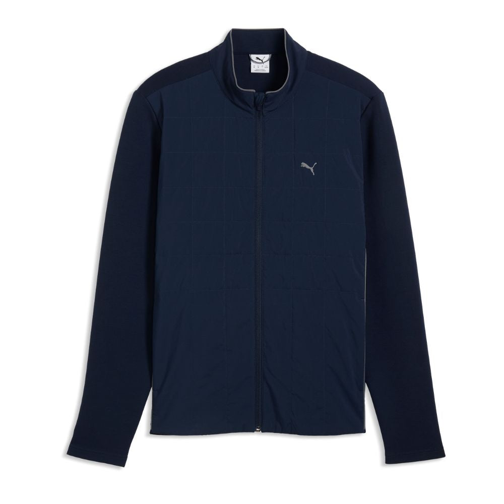 PUMA Cloudspun Fleece Hybrid Men's Golf Jacket 2026 - Deep Navy Deep Navy M