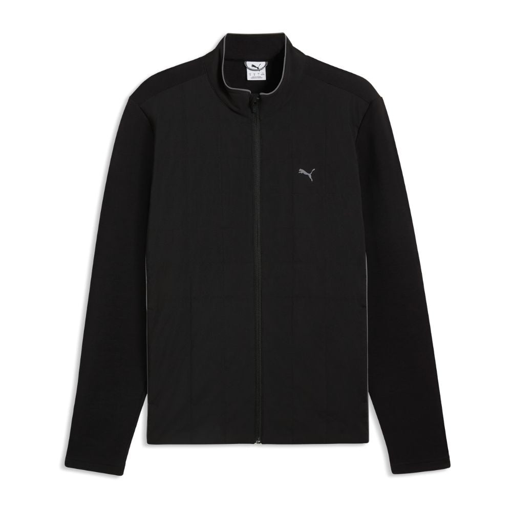 PUMA Cloudspun Fleece Hybrid Men's Golf Jacket 2026 - Black Black M