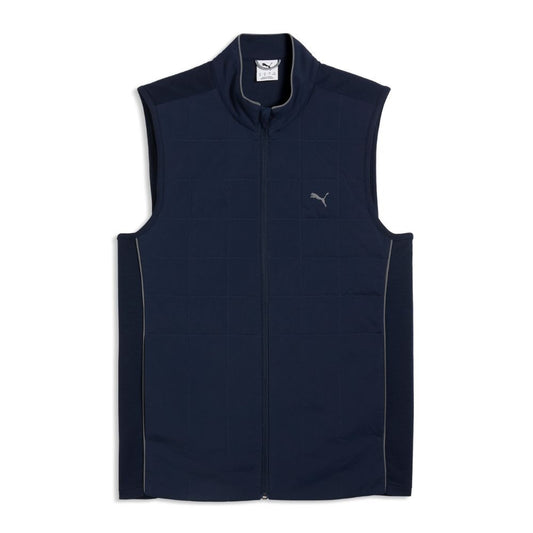 PUMA Cloudspun Fleece Hybrid Men's Golf Vest 2026 - Deep Navy Deep Navy M