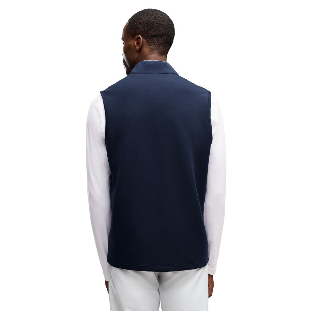 PUMA Cloudspun Fleece Hybrid Men's Golf Vest 2026 - Deep Navy