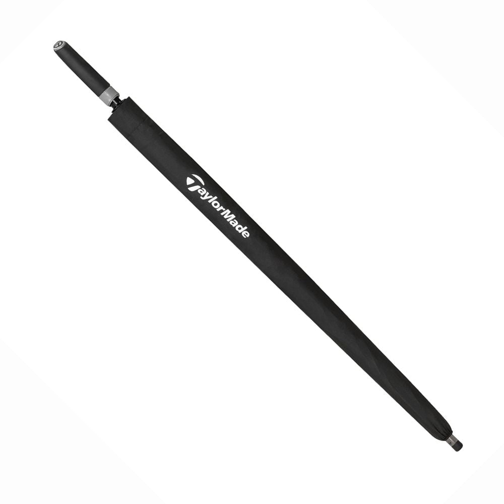TaylorMade Tour Double Canopy 64" Golf Umbrella 2025 - Black / White