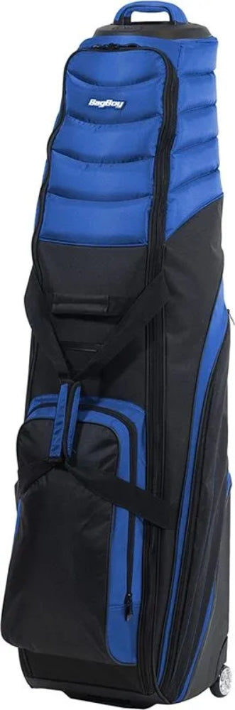 Bagboy T-2000 Pivot Grip Golf Travel Cover Bag Black/Royal Blue  
