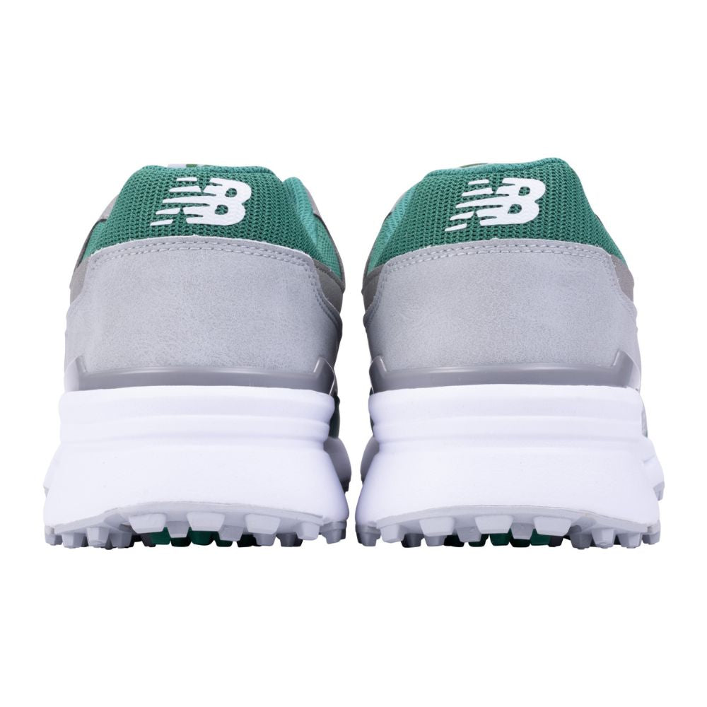 New Balance 997 SL Mens Spikeless Golf Shoes 2025 - White / Green / Grey   