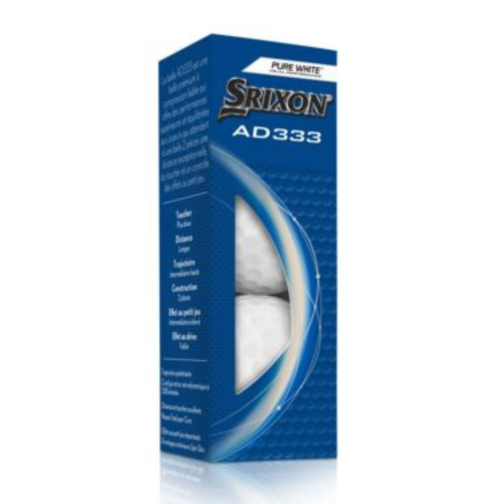 Srixon AD333 Golf Balls - White