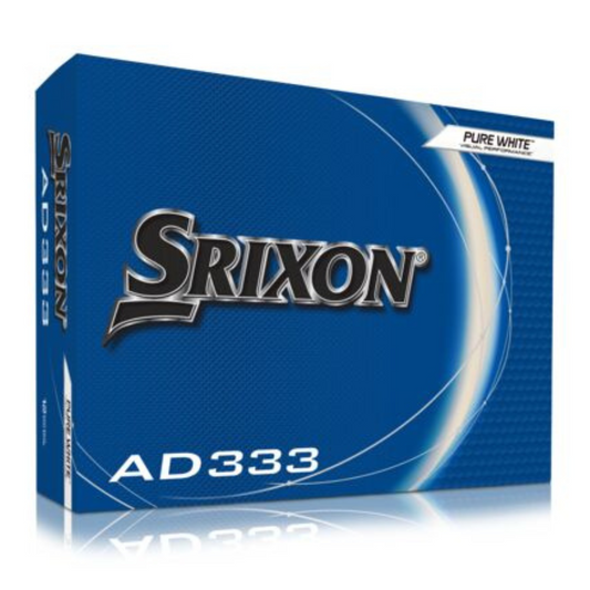 Srixon AD333 Golf Balls 2 Dozen Pack - White Personalised White