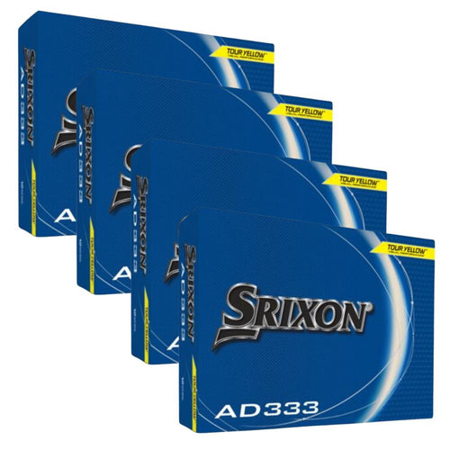 Srixon AD333 Golf Balls 2024 - Tour Yellow - 4 For 3 Offer Yellow  