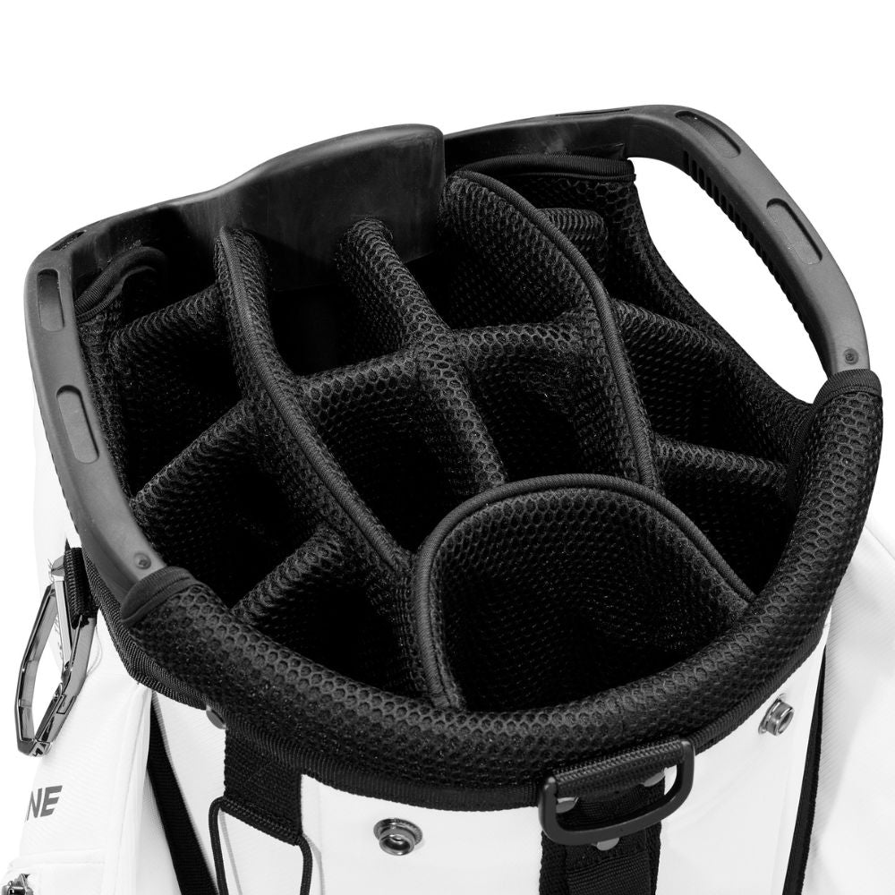 Wilson Golf Alpine Cart Bag 2025 - White / Black