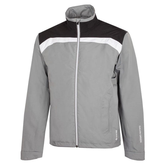 Galvin Green Anton Mens Waterproof Golf Jacket Sharkskin/Black 9093 L 