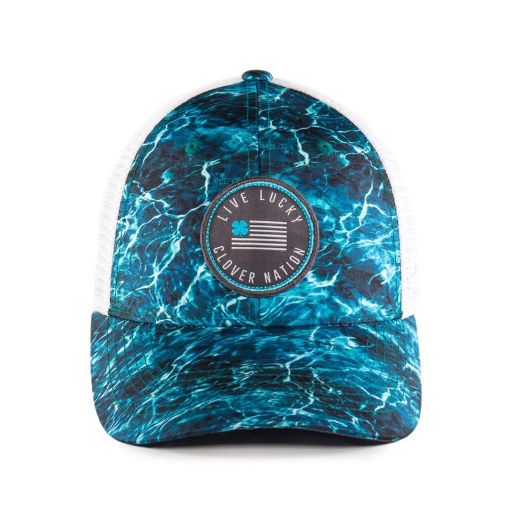 Black Clover Golf Aquamarine Mens Cap 2024 Blue  