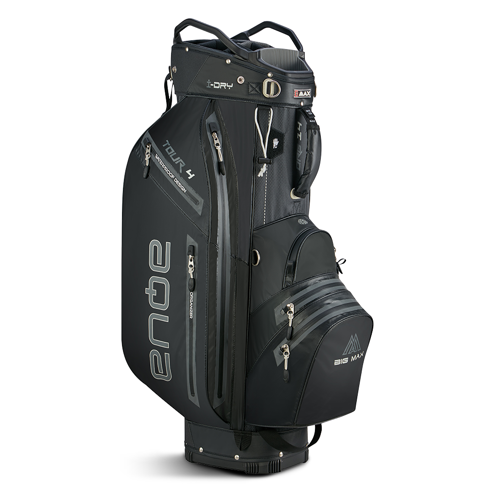 Big Max Aqua Tour 4 Golf Cart Bag - Black