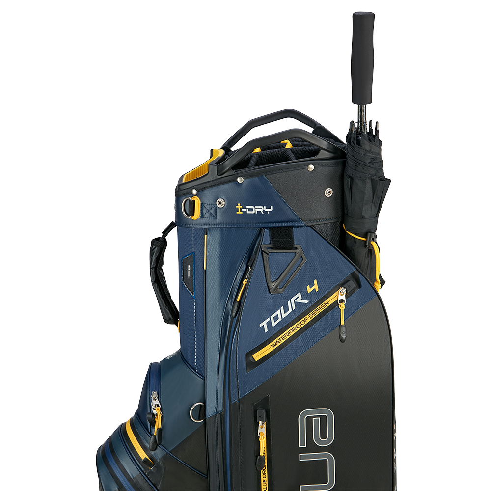 Big Max Aqua Tour 4 Golf Cart Bag - Navy Black Corn