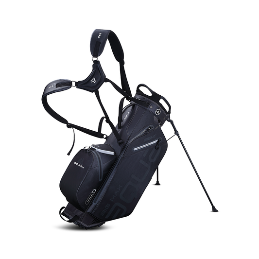 Big Max Aqua Eight G Golf Stand Bag - Black Black
