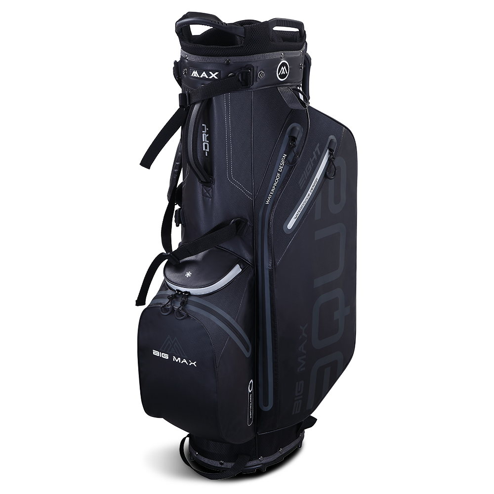 Big Max Aqua Eight G Golf Stand Bag 2024 - Black   
