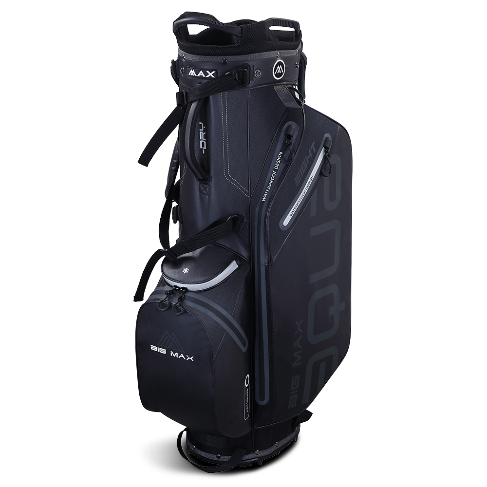 Big Max Aqua Eight G Golf Stand Bag - Black