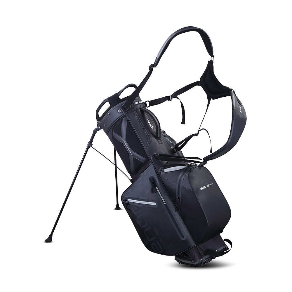 Big Max Aqua Eight G Golf Stand Bag 2024 - Black   