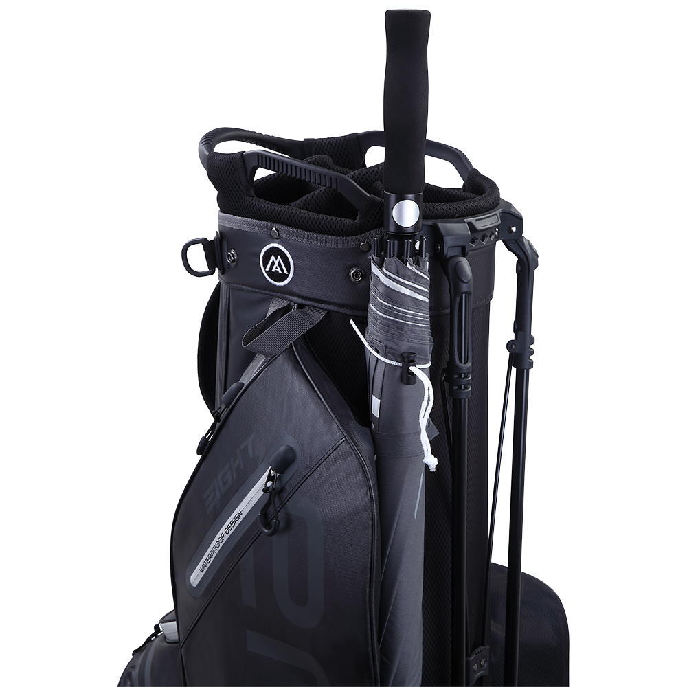 Big Max Aqua Eight G Golf Stand Bag 2024 - Black   