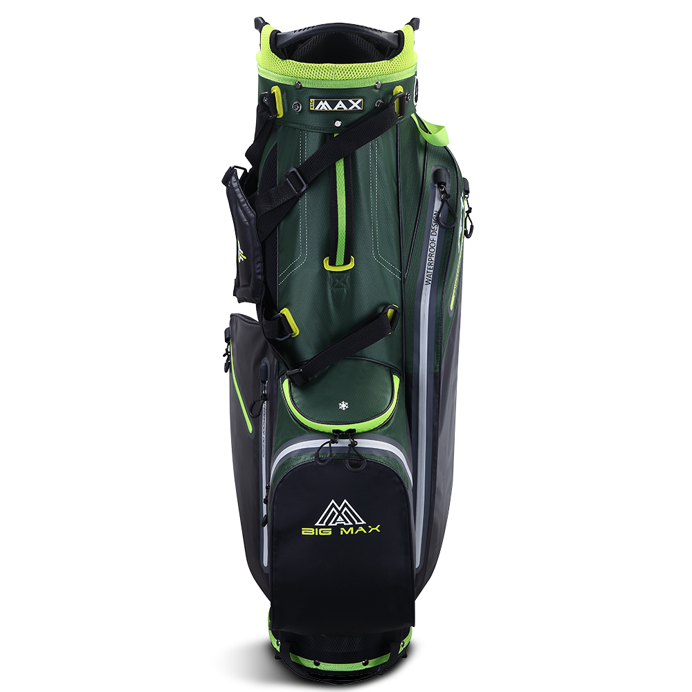Big Max Aqua Eight G Golf Stand Bag - Forest Green