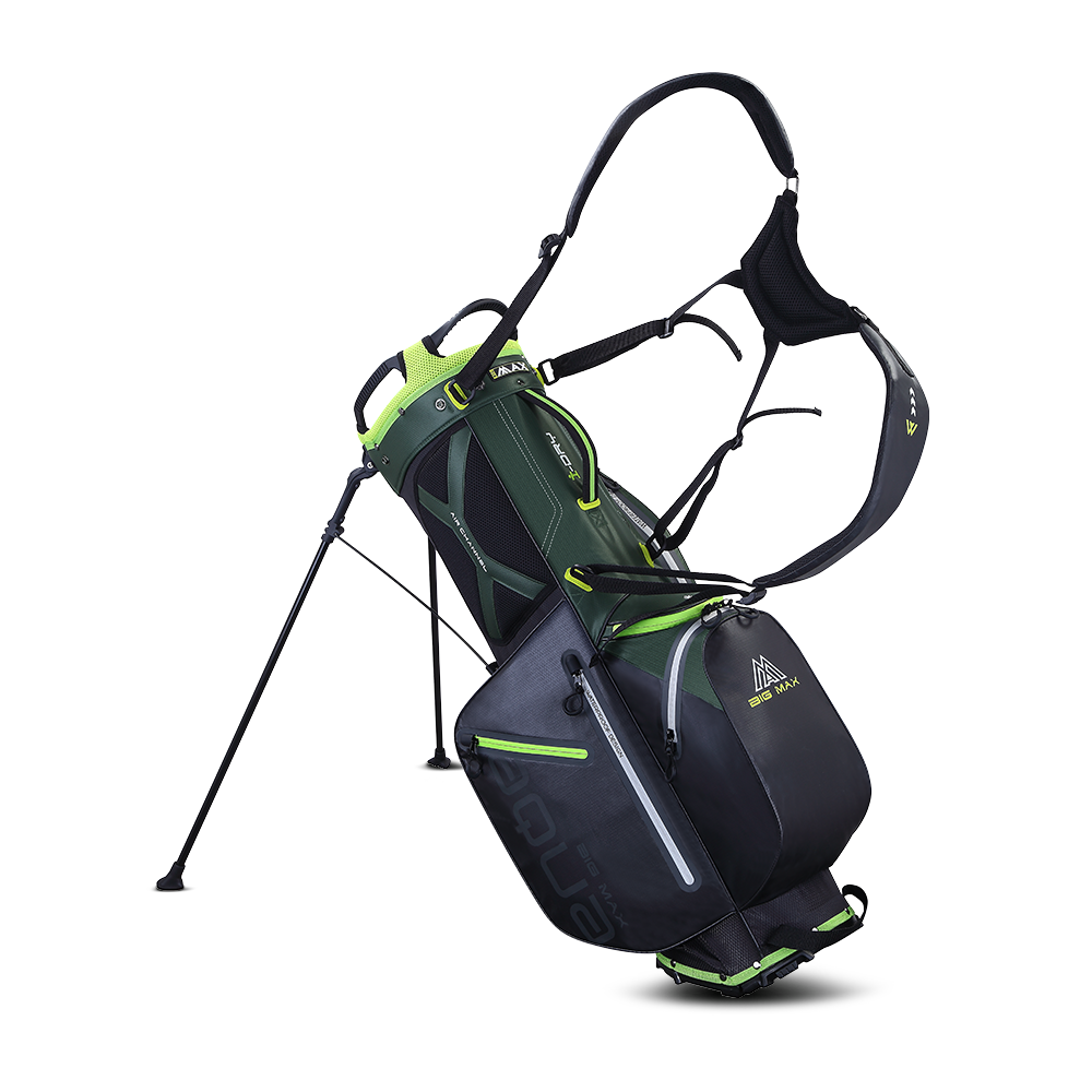 Big Max Aqua Eight G Golf Stand Bag - Forest Green