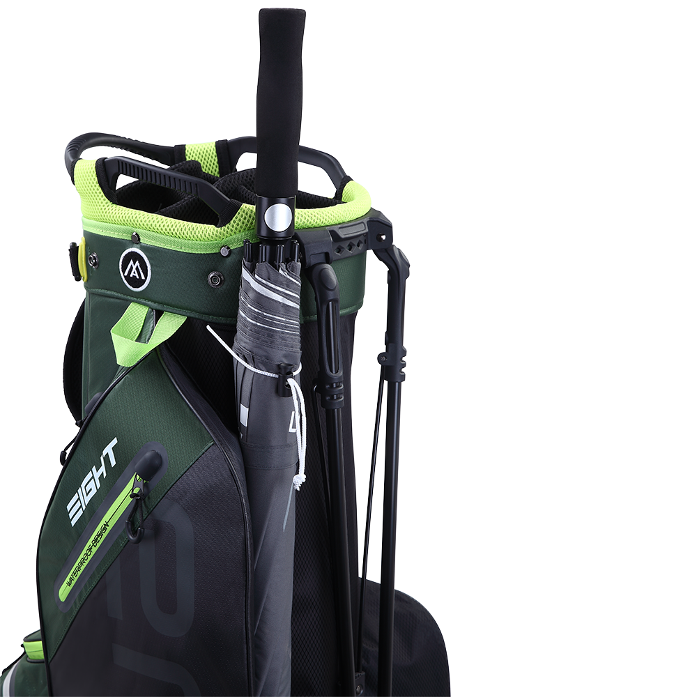 Big Max Aqua Eight G Golf Stand Bag - Forest Green