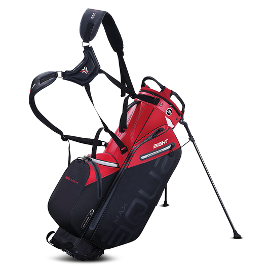 Big Max Aqua Eight G Golf Stand Bag - Red Black 2024 Red / Black  