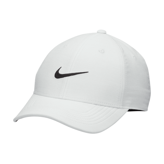 Nike Golf Dri-FIT Club Structured Heathered Cap FB6451 - 100 White / Photon Dust / Black 100 M/L 