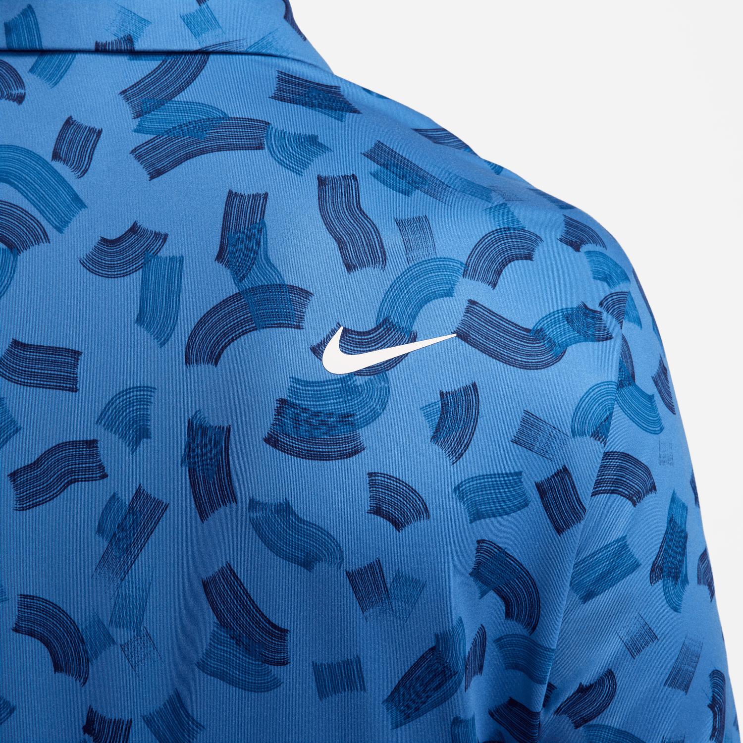 Nike Dri-FIT Micro Print Tour Golf Polo Shirt - FD5735-402