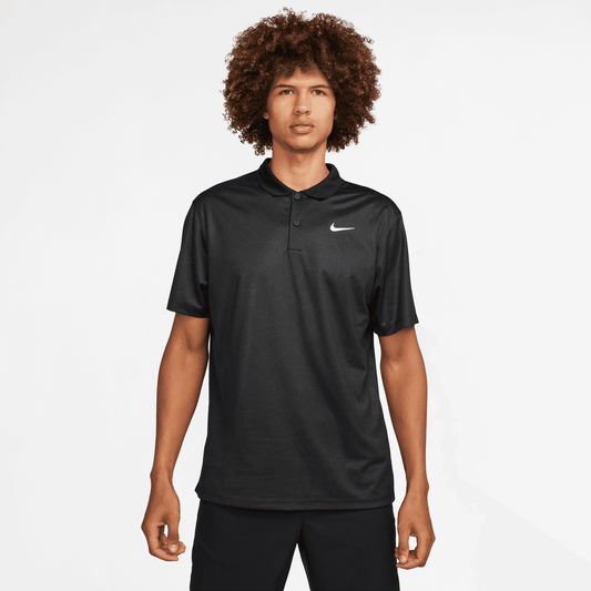 Nike Golf Dri-FIT Victory + CRS HTC Polo Shirt FD5831 - 010 Black / Black / White 010 M 