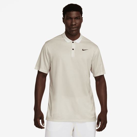 Nike Golf Dri-FIT Victory + CRS HTC Polo Shirt FD5831 - 072 Light Bone / Summit White / Black 072 M 