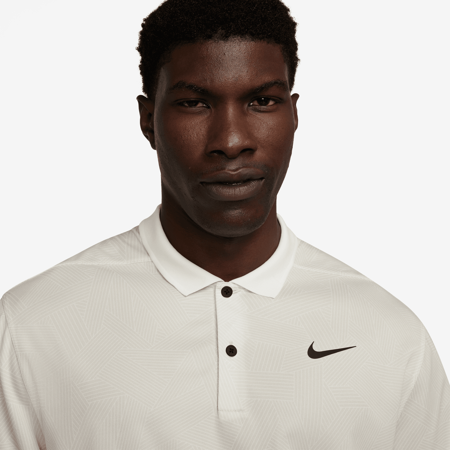 Nike golf polo no collar hotsell