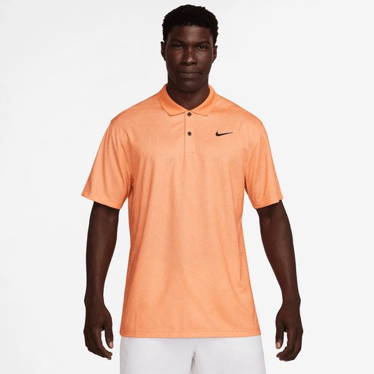 Nike Golf Dri-FIT Victory + CRS HTC Polo Shirt FD5831 - 871 Orange Trance / Orange Trance / Black 871 M 