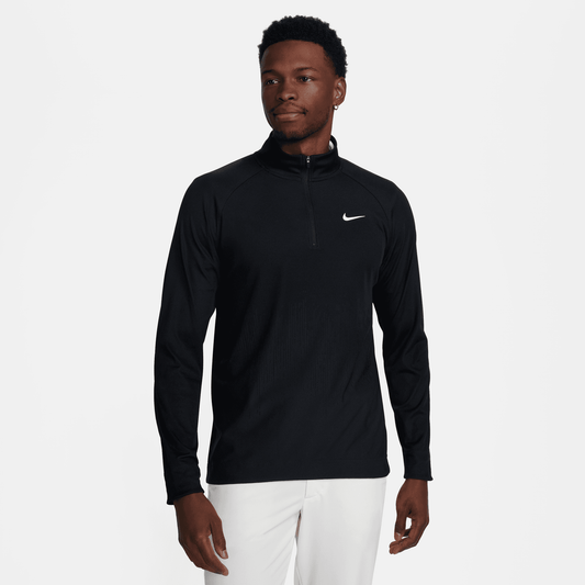 Nike Golf Tour Dri-FIT ADV 1/2 Zip Pullover Top FD5833 - 010 Black / Black / White 010 M 