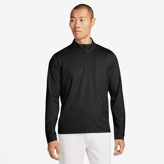 Nike Golf Dri-FIT Victory 1/2 Zip Pullover Top FD5837 - 010 Black / White 010 M 