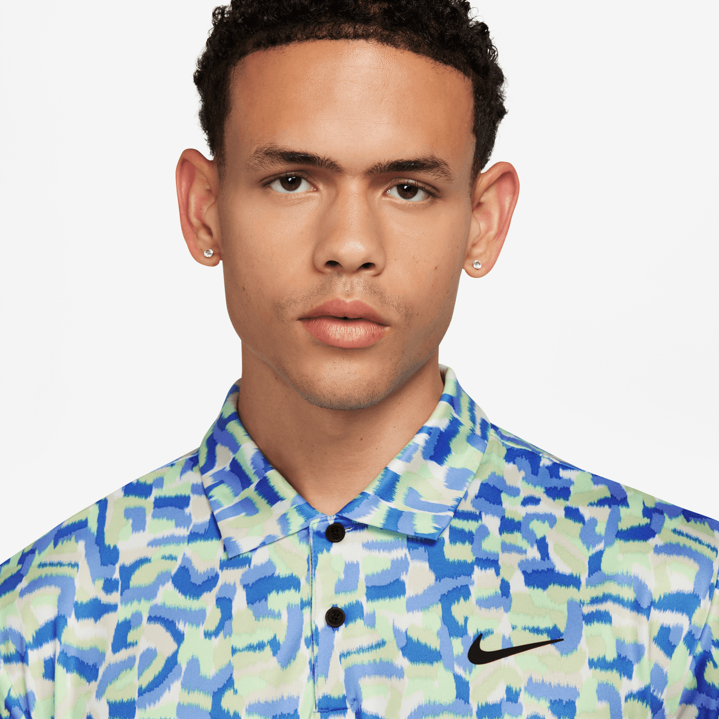 Nike Golf Tour Dri-FIT Confetti PRT Polo Shirt FD5939 - 435   