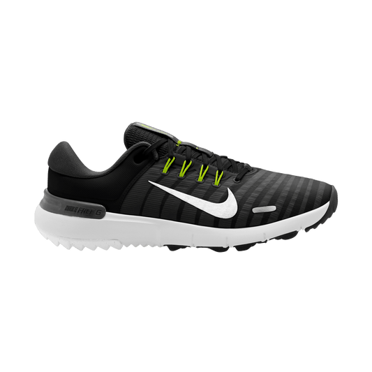 Nike Golf Free Mens Spikeless Golf Shoes FN0332 - 001 Black / White-Iron Grey-Volt 001 8 